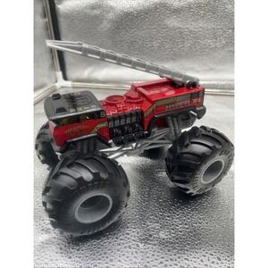 2021 Hot Wheels Monster Trucks Firetruck  7.5 Inch